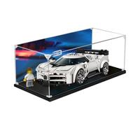 Custodia in acrilico per Lego 77240 Buga*tti Sports Car, Dustproof Box, Storage Box, Scatola trasparente, Display Box Compatible with 77240 (Box Only) (Background)