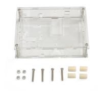 Custodia in acrilico per tester transistor LCR-T4 - Schermo trasparente per capacità triodo diodo per apparecchiature di collaudo ESR