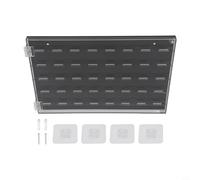 Custodia in acrilico trasparente per riporre plettri per chitarra, può ospitare 36 o 40 pezzi, scatola protettiva antipolvere con strati strutturati per accessibilità visiva (325 x 215 x 22)