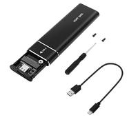 Custodia in alluminio Adattatore per NVMe Drive USB 3.1 Gen 2 10Gbps Velocità di Trasferimento Custodia Portatile