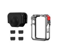 Custodia in alluminio antiurto per DJI Osmo 360 2 copriobiettivo | secondi con precisione, accesso completo ai pulsanti e allo schermo, presa sicura per vlogging a mano libera e uso all’aperto