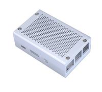 Custodia in alluminio color argento per Raspberry Pi 3 e Raspberry Pi 2 modello B