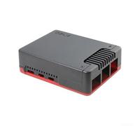 Custodia in alluminio con ventola di raffreddamento e punti di montaggio per Raspberry Pi 5 per installazione flessibile e controllo efficiente della temperatura (B)