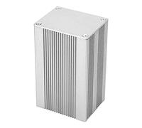 Custodia in alluminio Scatola di raffreddamento Circuito stampato Strumento Scatola in alluminio integrale per protezione contro i fulmini DIY Scatola di progetto elettronica