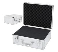 Custodia In Alluminio - Valigia A Blocco Portatile, Custodia Per Il Trasporto In Metallo | Scatola Di Spugna Imbottita Per Strumenti, Dispositivi Di Precisione, Strumenti Di Officina, Cassa Sicura Con