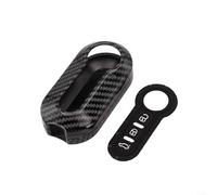Custodia in carbonio per chiave Fiat 500 compatibile con chiavi di Ducato, Abarth, Punto e Doblo che offre una perfetta aderenza e protezione