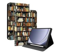CUSTODIA PER TABLET WIGENTO Galaxy Tab A11 / Tab A9, similpelle, a libro, con supporto