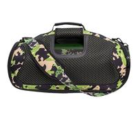 Custodia in EVA compatibile con JBL BOOMBOX 4, custodia protettiva per altoparlante Bluetooth, custodia portatile, borsa da viaggio, organizer in tessuto (solo custodia) (Verde militare)
