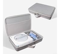 Custodia in EVA per Ecovacs W2SEVA Robot per la pulizia delle finestre, modello a spruzzo d'acqua con maniglia portatile e chiusura a doppia cerniera, impermeabile e a prova di caduta