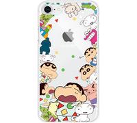 Custodia originale Crayon Shin-Chan Pattern Clear Jelly Galaxy S10 S10 Plus S...