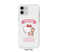 Custodia in gelatina trasparente Sanrio Friend per iPhone 17 16 15 Pro Max Pl...