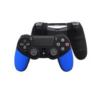 Custodia in gomma siliconica morbida nera e blu per Sony PlayStation Dualshock 4 PS4 DS4 Pro Slim Controller +