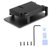 Custodia in lega di alluminio, elevata conducibilità termica per Raspberry Pi4B, perfetta compatibilità con il raffreddamento passivo e facile