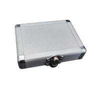 Custodia in lega di alluminio Mini valigetta portautensili custodia rigida leggera 7.09 ''x3.39''x1.14 '' organizzatore portatile