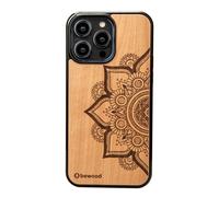 Custodia in legno Bewood per iPhone 15 Pro Max MANDALA ALBERO DI MELI