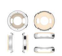 Custodia in Metallo per Garmin Vivoactive 5, Copertura Protettiva ad Anello con Lunetta Rigida Anti-collisione e Antigraffio per Garmin Active 5 Orologio intelligente Accessories (Argento)