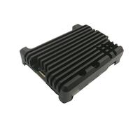 Custodia in metallo resistente in lega di alluminio con foro di scarico per RaspberryPi 5 Modello B 5B