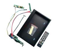 Custodia In Metallo + Scheda Driver TV Analogica Adatta A B156XW01 LP156WH1 M156NWR1 30 Pin LVDS 1366 * 768 15,6" Kit VGA AV USB HDMI Compatibile 1CCFL, Accessori For Laptop(LP156WH1-TLC1 x Case)