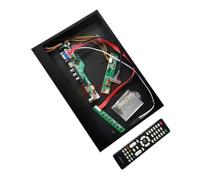 Custodia In Metallo + Scheda Driver TV Analogica Adatta LP154W02 LP154WE2 VGA AV USB Compatibile HDMI 15.4 "1680 * 1050 Kit Fai Da Te 30 Pin LVDS 1CCFL Accessori(LP154W02-TL08 x Case)