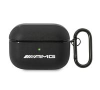 Custodia in pelle AMG nera per AirPods Pro