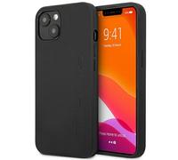 Custodia in pelle AMG nera per iPhone 14 Plus