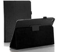 Custodia in pelle con supporto per Apple iPad Air 1 (2013) Air 2 (2014) 9.7 5a generazione (2017) 6a generazione (2018) (nero)
