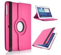 Custodia in pelle, con supporto rotante a 360° per Samsung Galaxy Tab 4 10.1 T530, T535 rosa rosa