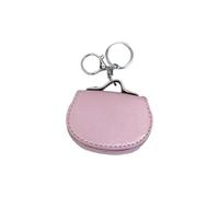 Custodia in pelle moderna robusta per piccoli oggetti, leggera, con design a ferro di cavallo, A, taglia unica