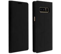 Custodia per Galaxy Note 8 - Serie First Class in Pelle Nera