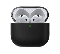 Custodia in pelle Nomad per Airpods 4 nera