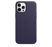 Custodia In Pelle Originale Apple Iphone 12 Pro Max Con Magsafe - Viola Scuro