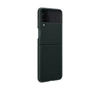 Custodia in pelle per Galaxy Z Flip 3 compatibile con la ricarica wireless