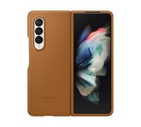 Custodia in pelle per Galaxy Z Fold 3 compatibile con ricarica wireless
