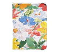Custodia in pelle per passaporto e tessere, leggera, per vaccini, per donne e uomini, essenziale da viaggio, Multicolore 08, 1 size, Casual