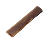 Custodia in pelle per penna stilografica vintage, custodia protettiva personalizzata, regalo creativo per scrittori, soluzione di archiviazione in pelle resistente