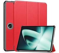 Custodia in pelle per tablet - RNCYN - Rossa - Per OnePlus Pad 2023 - 11,6 pollici - Materiale PC + PU - Protettiva