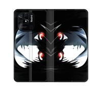 Custodia in Pelle Portafoglio per Xiaomi Redmi 10C Manga Death Note L