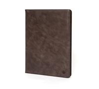 Custodia in pelle Porter Riley compatibile con iPad Pro 11" - modello M5/M4 (2025/2024). Custodia/supporto/cover in vera pelle di alta qualità. (marrone cioccolato)