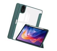 Custodia in pelle premium con supporto magnetico staccabile per tablet Slot per penna integrato Custodia per tablet 2025 con portapenne