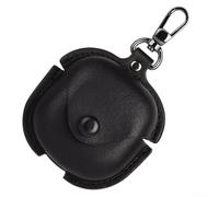 Custodia in pelle premium per Samsung Galaxy Buds 4 Pro, custodia protettiva antiurto contro le cadute con ritagli precisi - per custodia rigida slim fit per scatola di ricarica auricolari (nero)