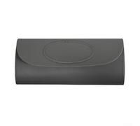 Custodia in pelle PU con design pieghevole e divisori interni per punte, aste, ali e componenti di ricambio, per esercitarsi in viaggio o giocare competitivo (grigio)