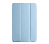 Custodia in pelle PU con supporto tri-pieghevole adatta for Huawei MatePad 11.5 2025 TXZ-W09 Cover posteriore for tablet in silicone morbido TPU(Ice blue)