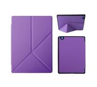 Custodia in pelle PU for e-book adatta for Kobo Aura One 7.8 pollici 2016 e-book Smart Sleep Fall Protection Stand Case(Purple)