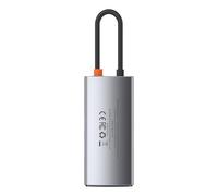 Baseus Metallo Gleam 4in1 Hub, Usb-C A USB 3.0 + USB 2.0 + HDMI + Usb-C Pd
