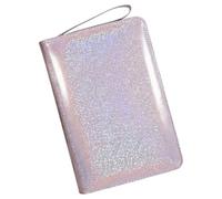 Custodia in pelle PU per 6 organizzatori personali con finestra trasparente per un facile accesso Sistemi di budget Companion Budget Management Planner