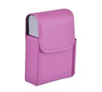 Custodia in pelle PU per borse con fumo | Elegante custodia protettiva impermeabile con supporto per accendino, accessorio elegante per donne e uomini, viaggi, ufficio, o