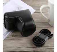 Custodia in pelle PU per fotocamera corpo intero con tracolla per Sony A5100 (ne