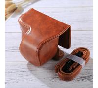 Custodia in pelle PU per fotocamera corpo intero con tracolla per Sony A6000 / A