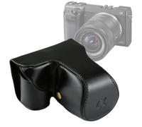 Custodia in pelle PU per fotocamera corpo intero con tracolla per Sony NEX 7 / F