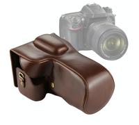 Custodia in pelle PU per fotocamera corpo intero per Nikon D7200 / D7100 / D7000